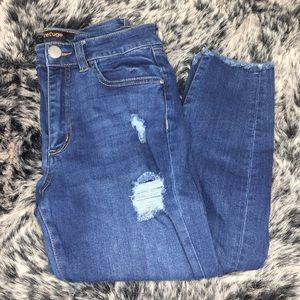😈 Charlotte Russe Refuge High-waisted denim